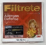 3M Filtrete Mpr 1000 12X12X1 Furnace Air Filter Micro Allergen Defense. Fixed Price $12.95.