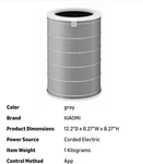 Mi Air Purifier Hepa Replacement Filter M8R-FLH, Triple Layer With Activated .... Fixed Price $45.00.