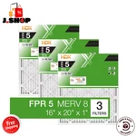 16 X 20 In. Standard Pleated Furnace Air Filter Fpr 5, Merv 8 (3-PACK). Fixed Price $19.00.