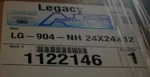 New Legacy Airguard Lg 904 Nh Rigid Cell Filter 24 X 12. Fixed Price $99.99.