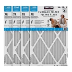 Kirkland Signature 2200 High Performance Furnace Filters, 4-PACK (16X25X1 ) (ope. Fixed Price $46.99.