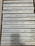 Glasfloss PTA16252 Disposable Air In. X Qty 12 Filters. Fixed Price $100.00.