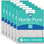 Replacement For Nordic Pure 16X25X1M14-6 Filter. Fixed Price $101.51.