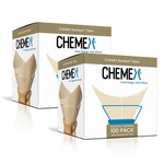 Chemex Bonded Filter - Natural Square 100 Count (pack Of 2) Exclusive Pac.... Fixed Price $51.49.