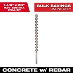 Milwaukee Sdsmax 4CT MX4 1-1/4 In. 18 23. Fixed Price $49.95.