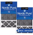 Nordic Pure 16X25X5 1/4 (5.25) Goodman/carrier/amana Merv 12 Air Filters Pack. Fixed Price $61.07.