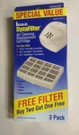 Kaz Dynaflter Protec Air Cleaning Humidifier Cartridge White (K14-3P). Fixed Price $11.99.
