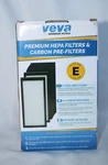 Veva Premium 2 Hepa & 6 Pk Of Pre-filters Size For Air Purifier AC4100. Fixed Price $11.26.