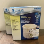 Lot Of 2 Idylis H65-ID Replacement Humidifier Filter #0110950. Fixed Price $12.99.