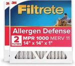 Filtrete 14X14X1 Furnace Air Filter, Merv 11, Mpr 1000. 2 Pk, (174). Fixed Price $25.49.