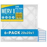 20X20X1 Air Filter, Merv 8, Mpr 600, Pack, Furnace For Hvac. Fixed Price $31.99.