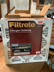 Pack Of 6 3M Filtrete 14X14X1 Micro Allergen Defense 1000 Filtration Level. Fixed Price $20.00.