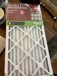 Ace 12X24X1 Cotton 8 Merv Pleated Air Filter. Fixed Price $30.00.