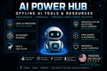 Offline Open Ai Tools Media - Local Hardware Resources 64GB Usb 3.0. Fixed Price $49.99.