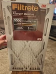 Filtrete 14X25X1 Furnace Air Filter, Mpr 1000, Pack (269) New. Fixed Price $33.00.