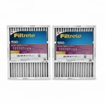 Filtrete 3M 1550 Mpr 20X25X4 Air Filter 2-PACK MERV12 Ultraallergenbacetria. Fixed Price $36.00.