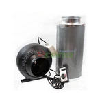 6" Carbon Filter Inline Fan Air Blower Speed Controller Hydroponic Odor Scrubber. Fixed Price $157.99.