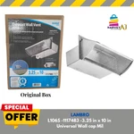 Lambro L106S Universal Duct Wall Cap Mill Aluminum 3.25"X 10". Fixed Price $31.97.
