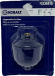 Kobalt 0336415 SGY-AIR153JH Disposable Plastic Filter 1/4 Inch For Spray Gun. Fixed Price $11.49.