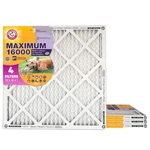 Filter 18X18X1 Merv 11 Allergen Odor Reduction 4 Pack Arm Hammer Air Pure. Fixed Price $89.99.
