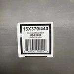 Amrad Round Run Capacitor 15 Mfd 370/440 Vac USA2209. Fixed Price $15.00.