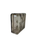 Glass Block - Seves 8X8X3 Brown Wave Double End (7 1/2" 1/8"). Fixed Price $28.00.