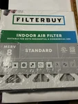 Filterbuy 12X12X1 Pleated Air Filters, Replacement For Hvac Furnace (merv 8). Fixed Price $14.92.