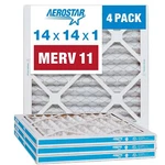 Aerostar 14X14X1 Merv 11 Pleated Air Filter, Furnace Pack (a.... Fixed Price $49.14.
