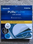 Pureflow Cabin Air Filter PC9976X Nib. Fixed Price $6.99.