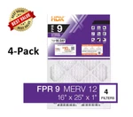 16 X 25 In. Air Filter Superior Pleated Furnace Replacement Home 4-PACK. Fixed Price $64.99.