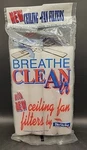 Bio Strike Ceiling Fan Air Filters 1 Pack Of 2 Enough For. Fixed Price $19.99.