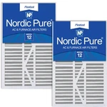 Nordic Pure 16X25X5 1/4 Actual Size: 15 3/8 1/2X5 Goodman/carrier/amana. Fixed Price $60.07.