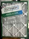 Filterbuy 15X20X1 Air Filters, Replacement For Hvac Furnace (merv 8). Fixed Price $25.00.