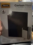 Fellowes Aeramax, Carbon Air Purifier Filter, 4/PACK (9324201) DX55 (c). Fixed Price $20.00.