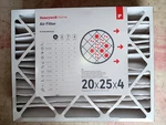Honeywell Home 20 X 25 4 Pleated Furnace Air Filter Fpr 10, Merv 12. Fixed Price $40.00.