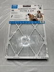 (qty 4) Kirkland 928373 Signature Performance Air Furnace Filters 16" X 25" 1". Fixed Price $40.00.