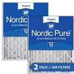 Nordic Pure 18X24X4 (3 5/8) Pleated Merv 12 Air Filters Pack. Fixed Price $48.99.