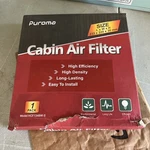 Puroma Cabin Air Filter W/ Activated Carbon Oem CP134 HCF134 CF10134 New. Fixed Price $12.00.