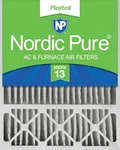 Nordic Pure 20X25X5 Merv 13 Pleated Honeywell Replacement Furnace Air Filter. Fixed Price $58.76.