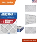 Merv 11 Pleated Air Filters - 4 Pack For Superior Quality & Allergy Relief. Fixed Price $70.78.
