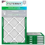 Filterbuy 14X24X1 Merv 8 Dust Defense Pleated Hvac Furnace Filters 5-PACK. Fixed Price $44.99.
