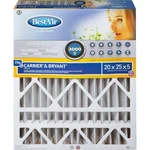 Bestair 20 In. X 25 Carrier/bryant Merv 13 Deep Pleat Furnace Filter. Fixed Price $52.48.