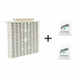 Tekquest / Rush Hampton Ductless Fan CA-90 Beige Replacement Filter Kit. Fixed Price $26.99.