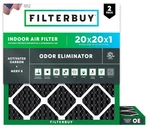 Filterbuy Allergen Odor Eliminator 20X20X1 Merv 8 Pleated Furnace Air. Fixed Price $10.00.