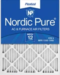 Nordic Pure 16X25X1 Merv 12 Pleated Furnace Air Filter, Box Of. Fixed Price $73.24.