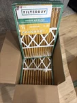Filterbuy 16X25X5 Air Filters, Furnace Honeywell (merv 11) Lot Of. Fixed Price $60.00.