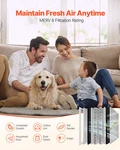 Electrostatic Air Filter, 20X25X4 Inch Washable & Reusable Aluminum Ac/hvac Fur. Fixed Price $88.35.