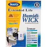 Bestair Extended Life Humidi-wick Humidifier Filter H64-PDQ-4 Pack Of. Fixed Price $59.09.
