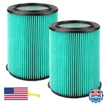 Mzy Llc 2-PACK VF6000 5-LAYER Hepa Filter For Ridgid 5-20 Gallon Wet Dry Vacuums. Fixed Price $41.36.