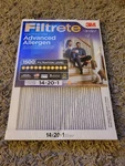 Filtrete Healthy Living Advanced Allergen Hvac Furnace Air 1500 Filter 20X14X1. Fixed Price $24.99.